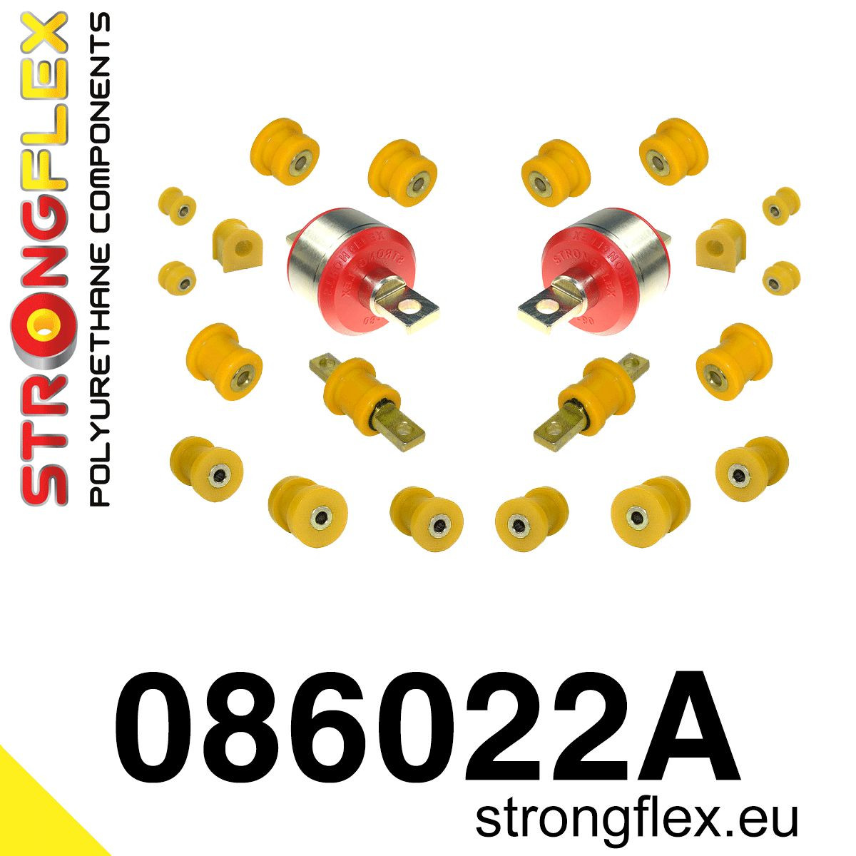 Rear suspension bush kit SPORT