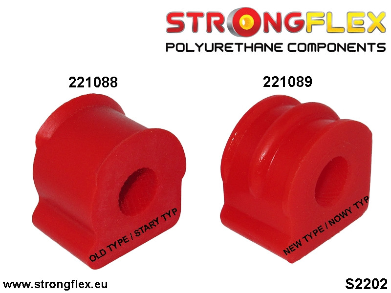 Front suspension bush kit SPORT - Image 2