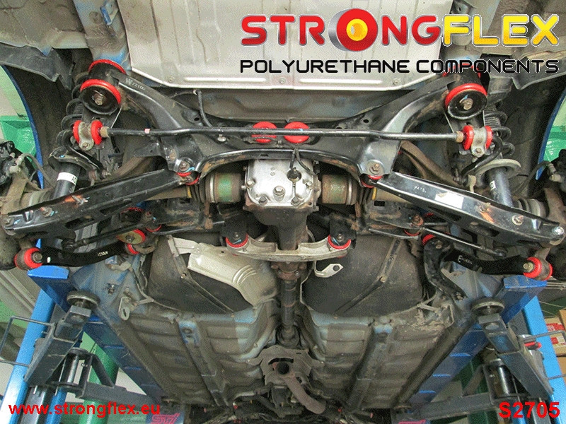 Rear suspension polyurethane bush kit SPORT - Image 4