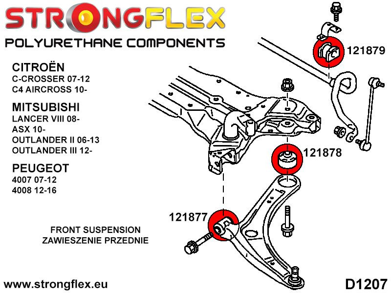 Front lower arm - front bush - Image 2