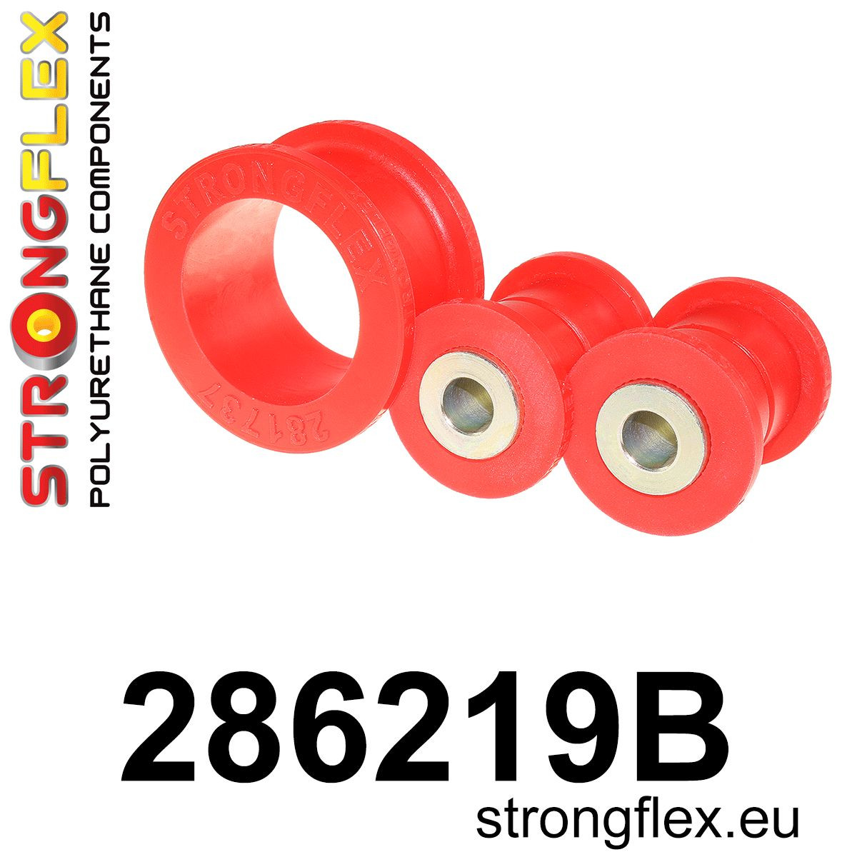 Steering rack mount bush kit