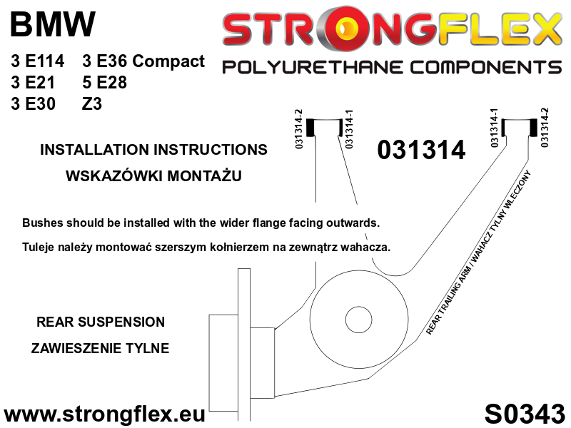 Full suspension bush kit SPORT - Image 4