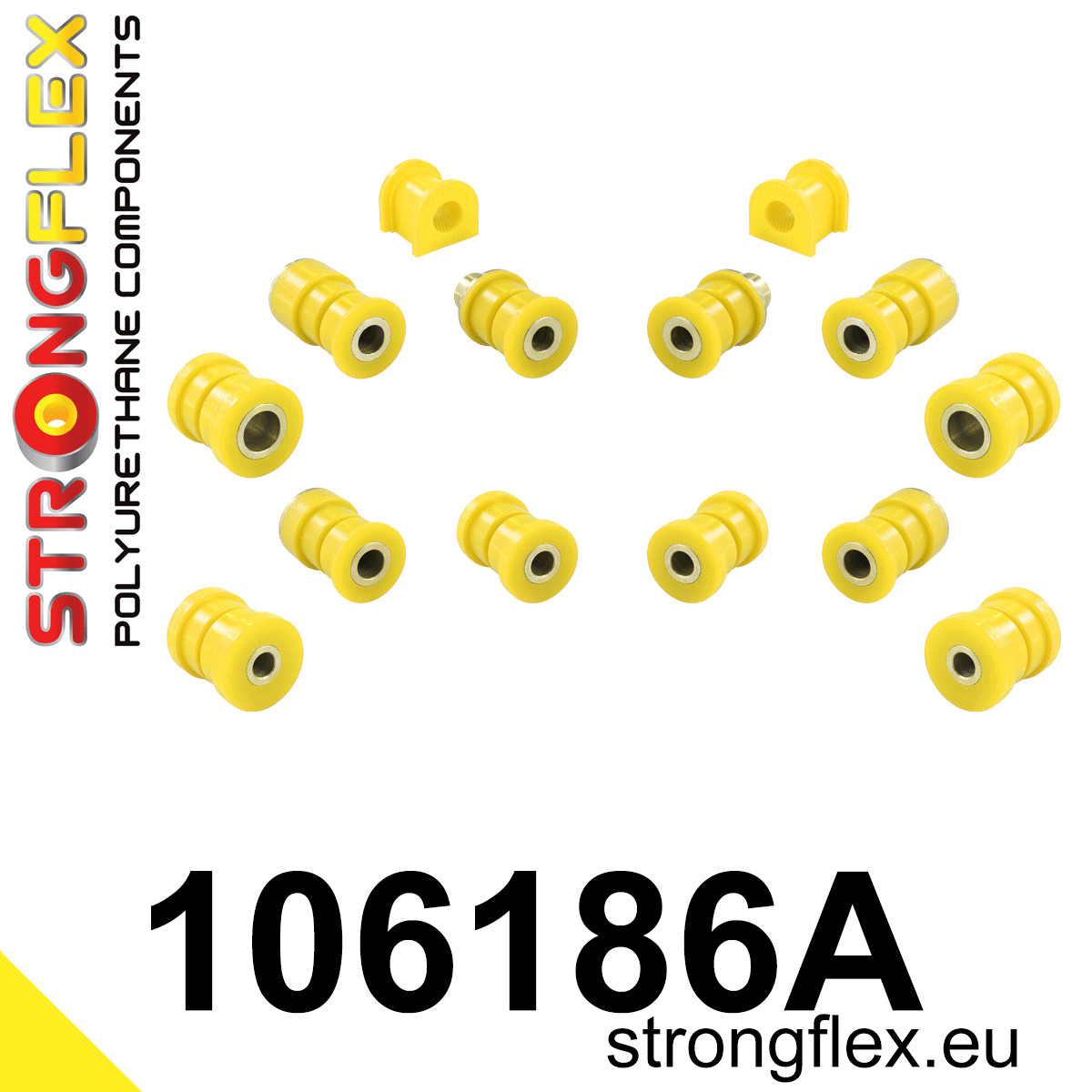 Rear suspension bush kit SPORT