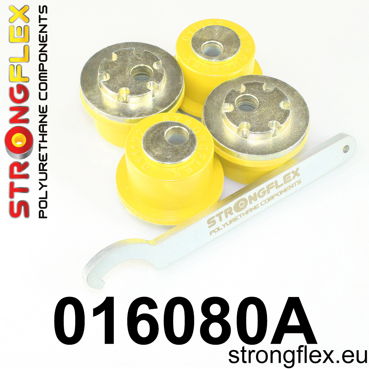 Front upper arm bush kit eccentric SPORT