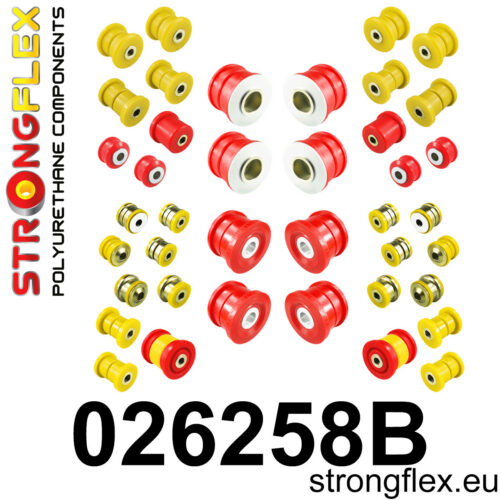 Full suspension polyurethane bush kit