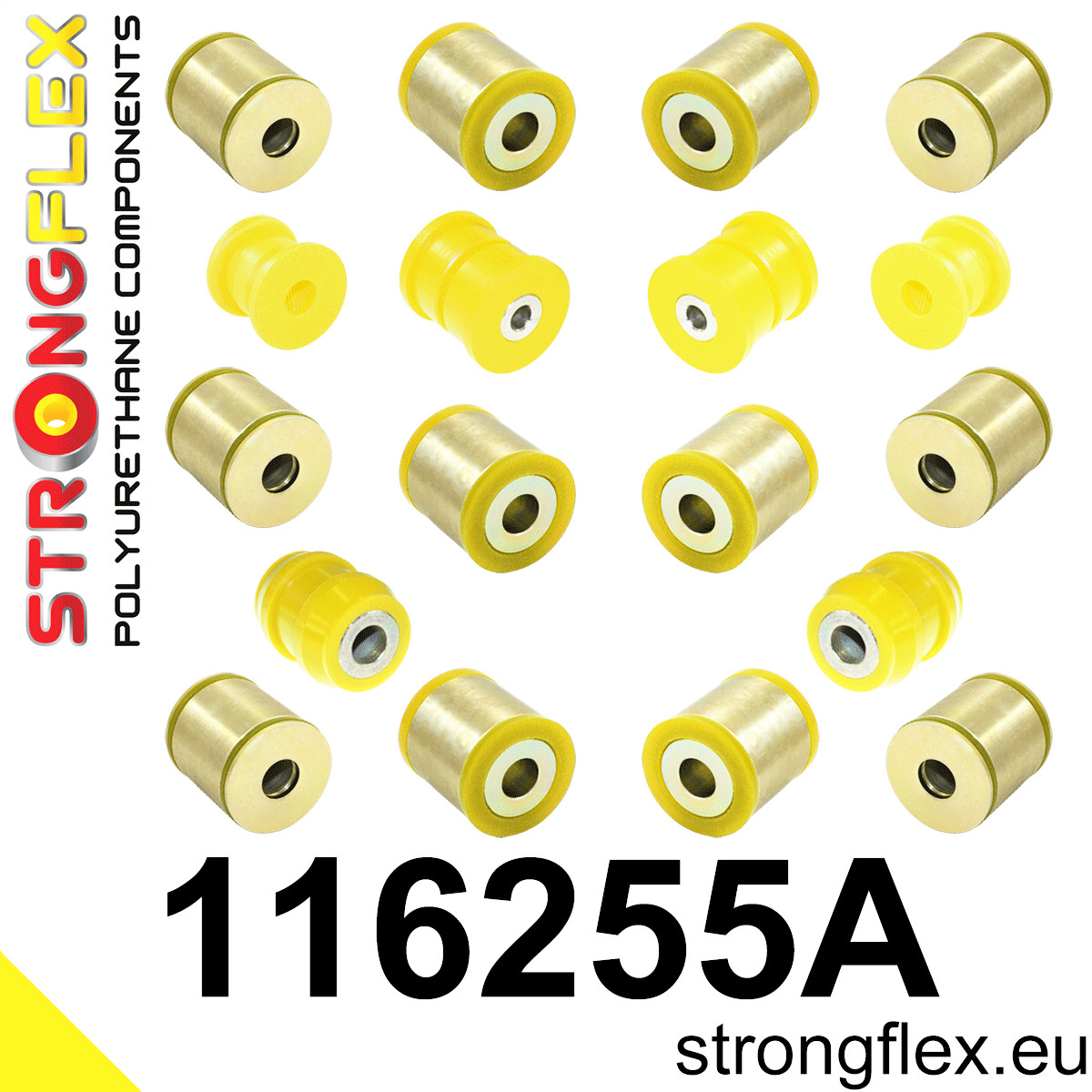 Rear suspension bush kit SPORT