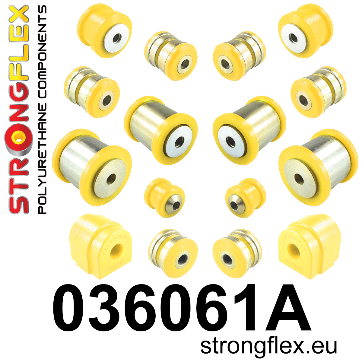 Rear suspension bush kit SPORT