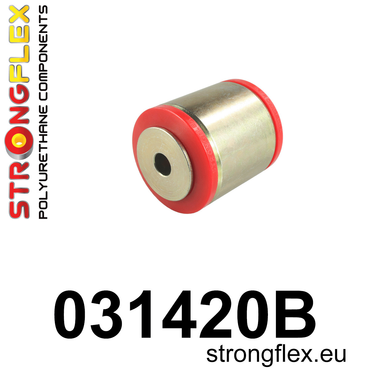 Front lower tie bar to chassis bush 58mm