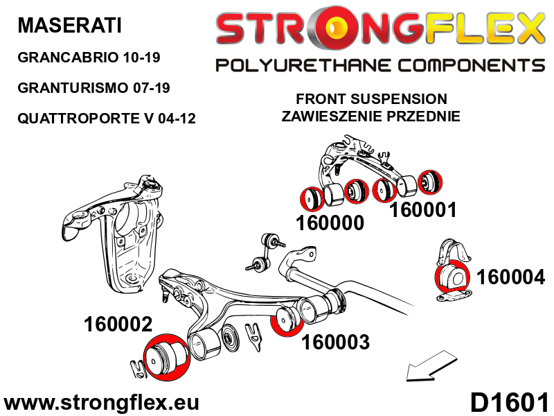 Front lower wishbone bush – rear SPORT - Image 2