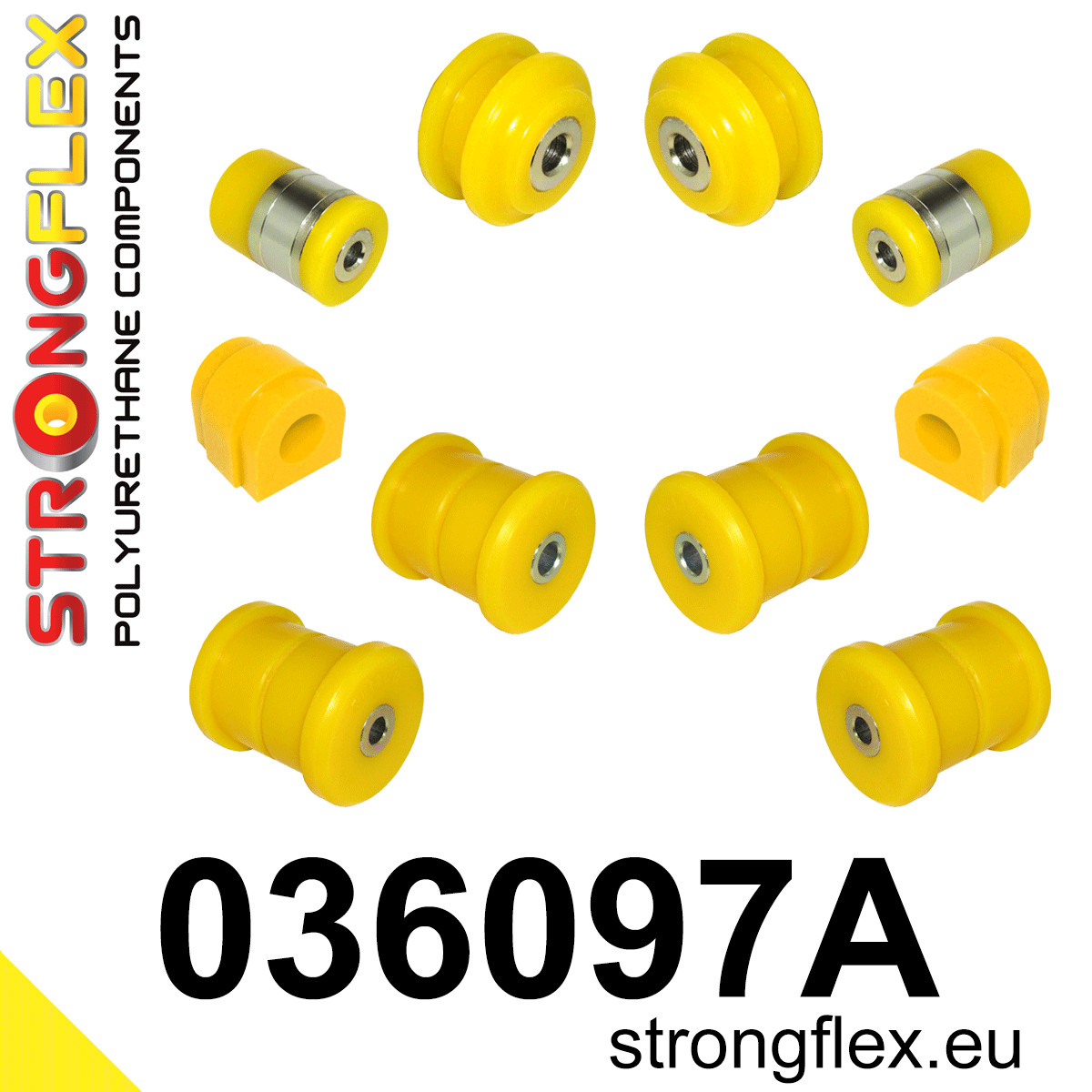 Rear suspension bush kit SPORT