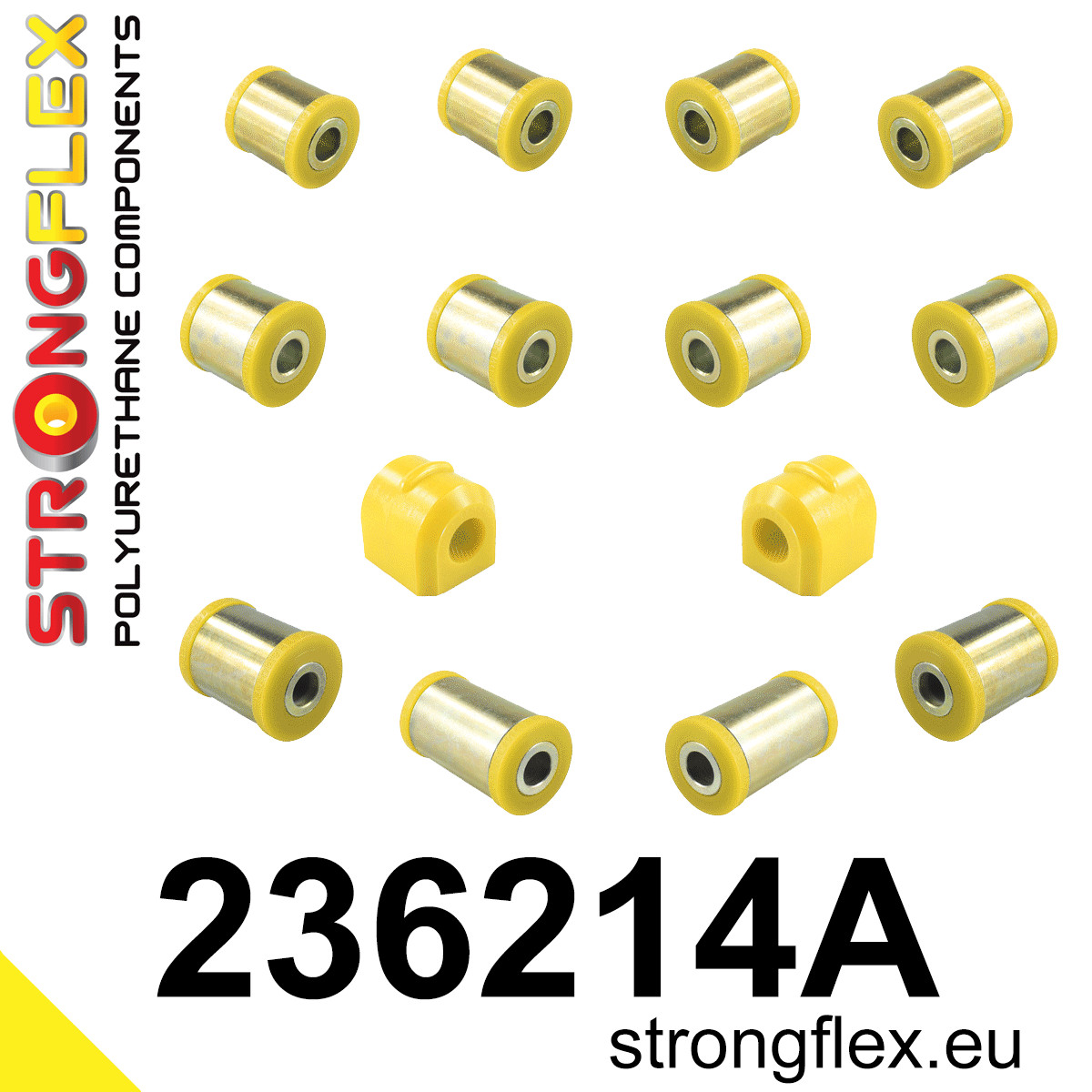 Rear suspension bush kit SPORT