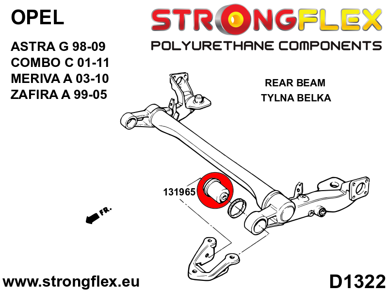 Full suspension polyurethane bush kit - Image 2