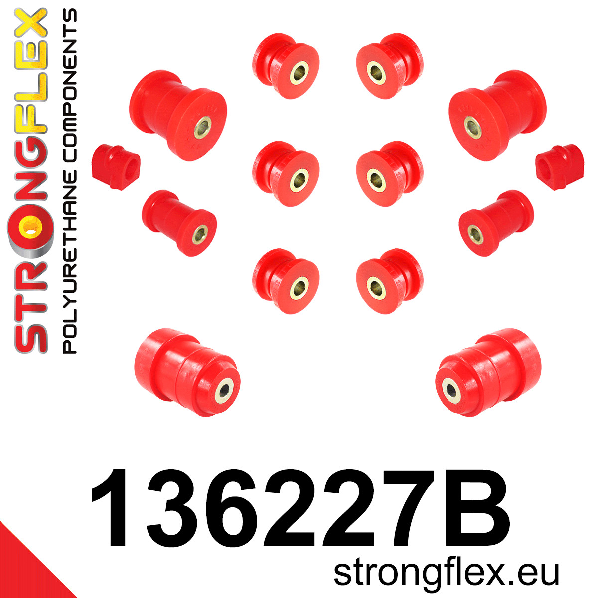 Full suspension polyurethane bush kit