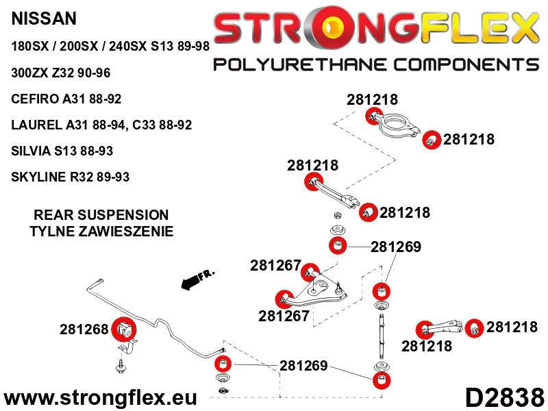 Full suspension bush kit - Image 4