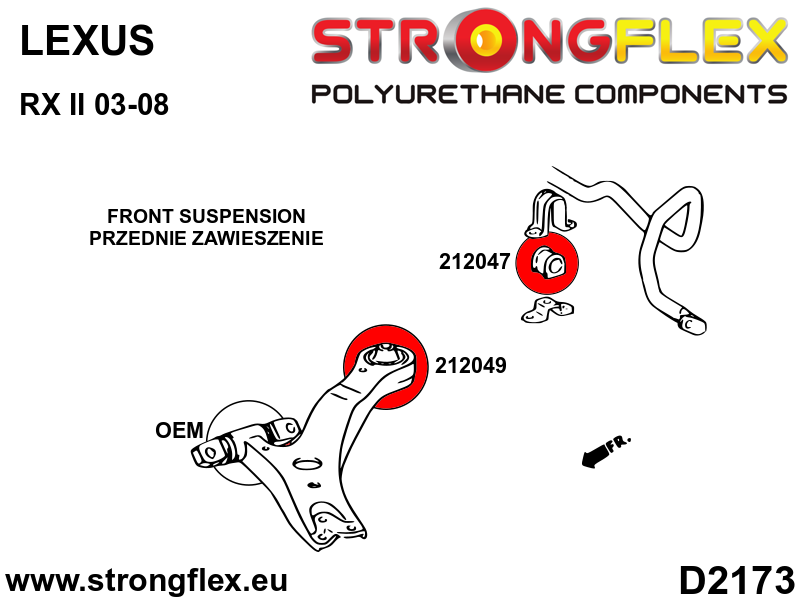 Full suspension bush kit SPORT - Image 2