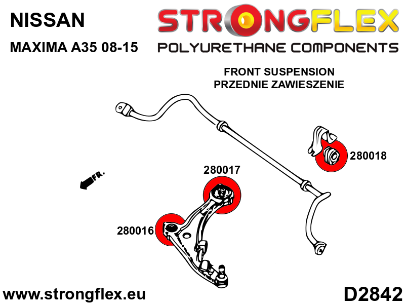 Front control arm – rear bush SPORT - Image 2
