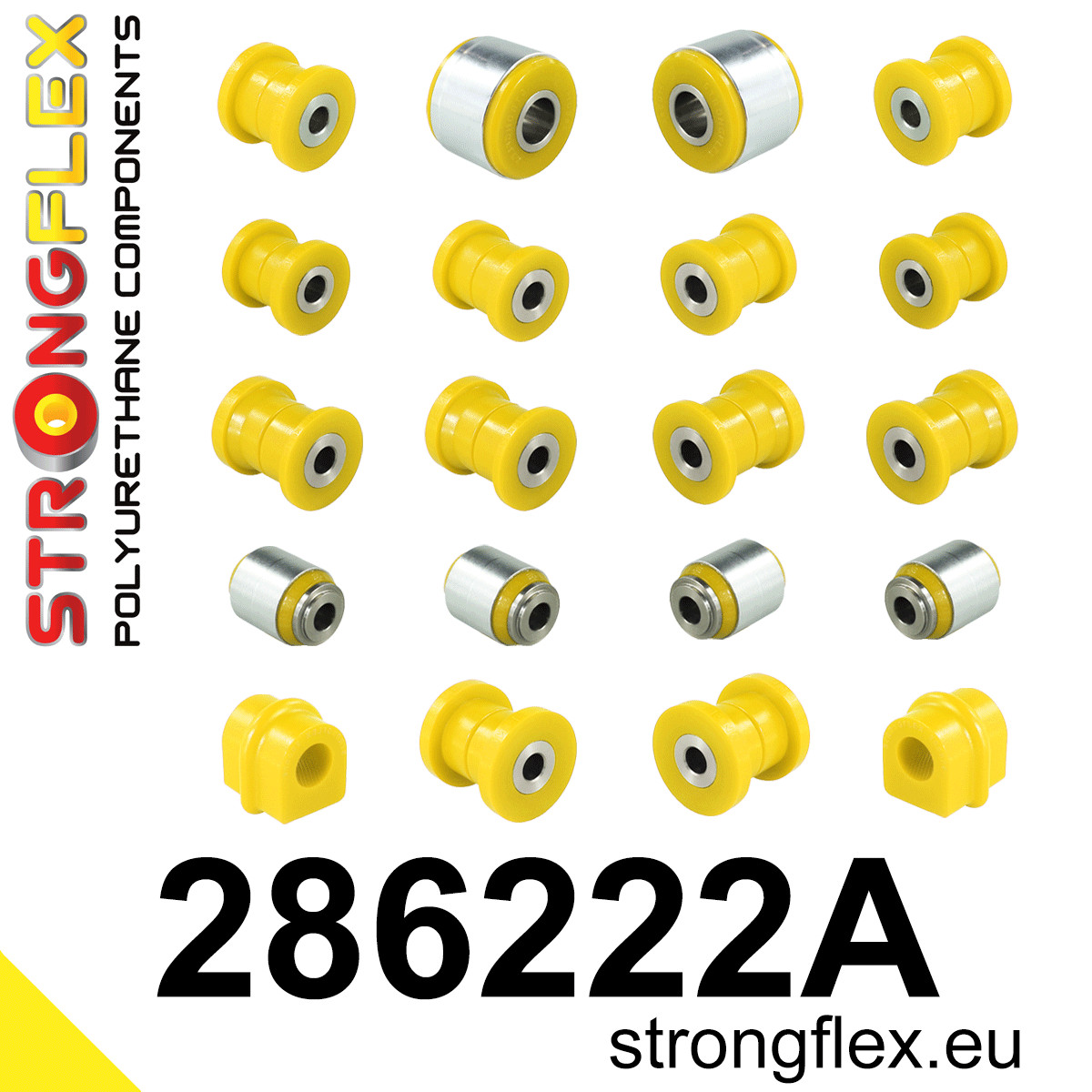 Rear suspension bush kit SPORT
