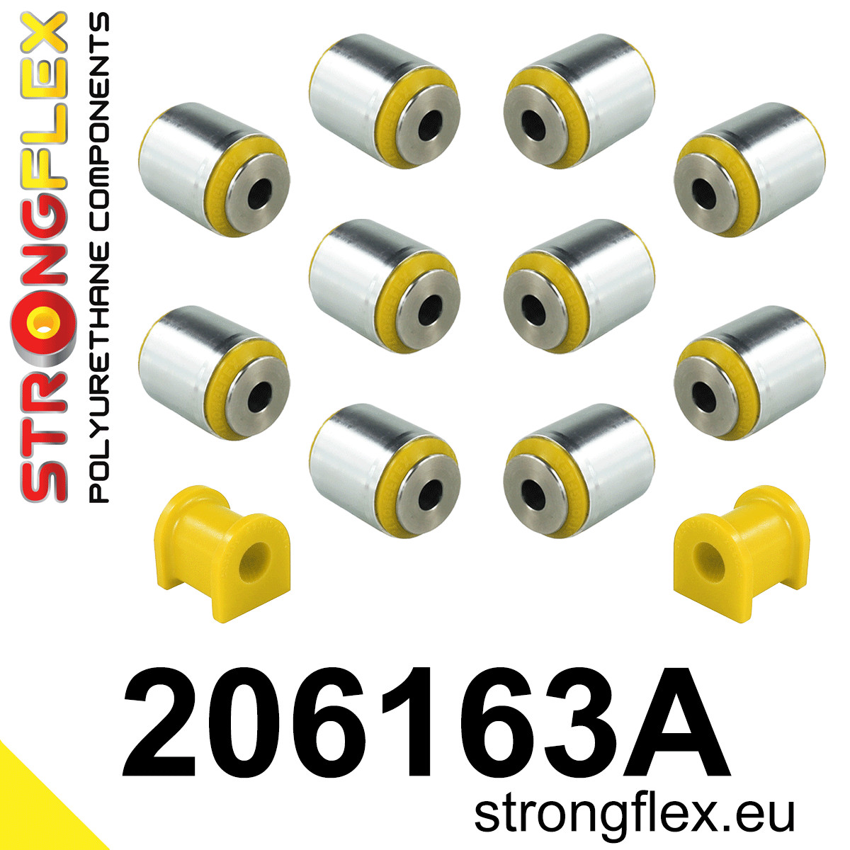 Rear suspension bush kit SPORT