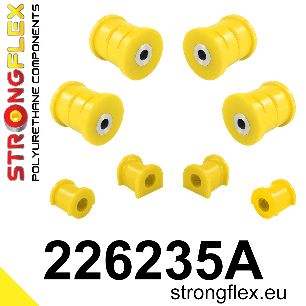 Rear suspension bush kit SPORT