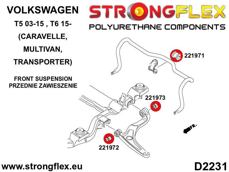 Full suspension bush kit SPORT - Image 2