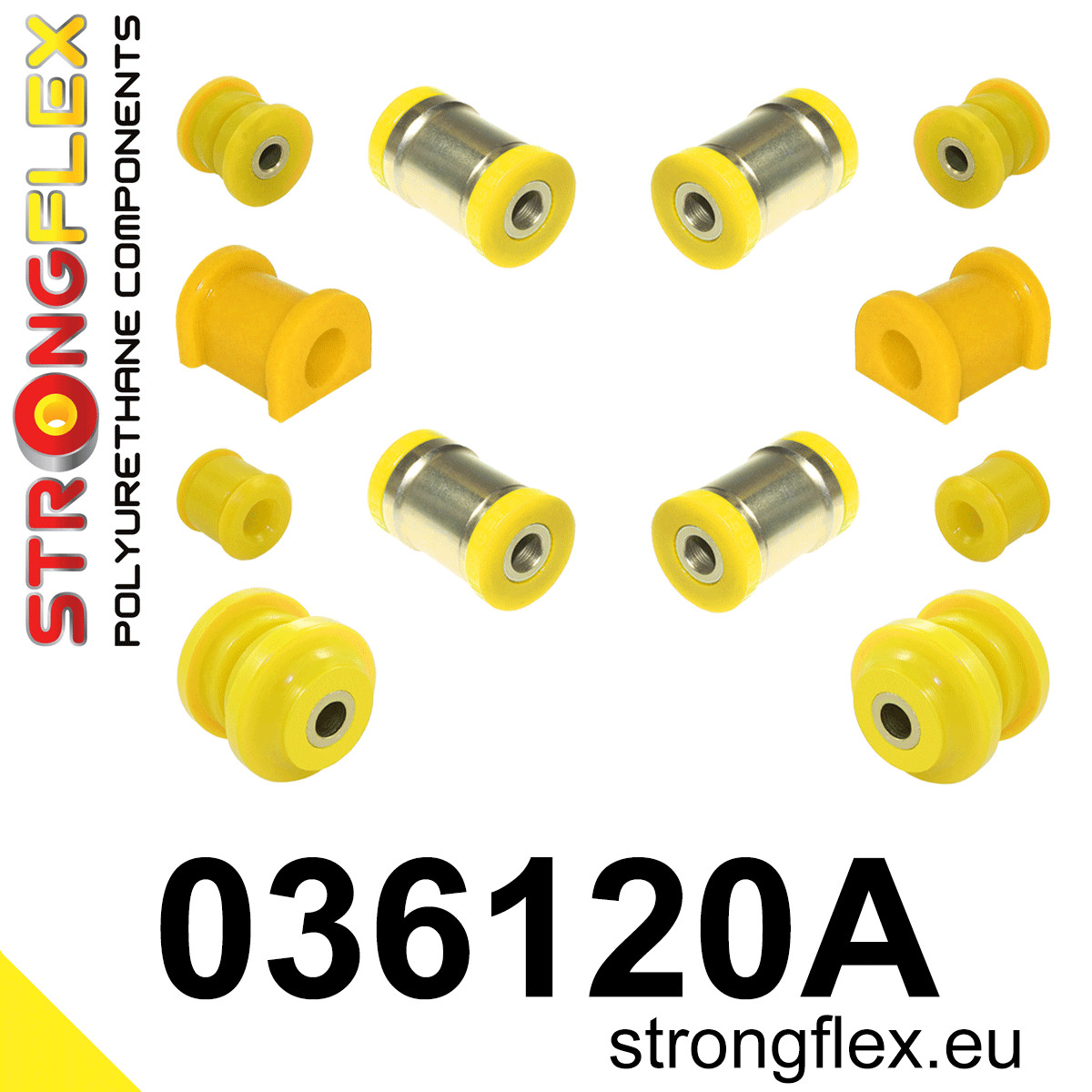 Rear suspension bush kit SPORT