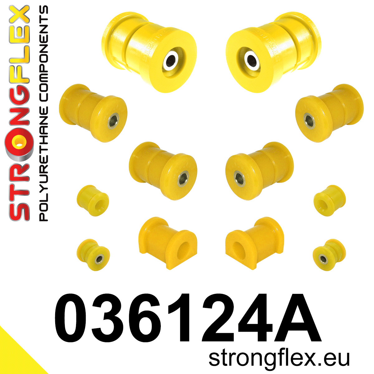 Rear suspension bush kit SPORT