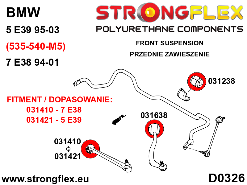 Full suspension bush kit E39 Touring - Image 10