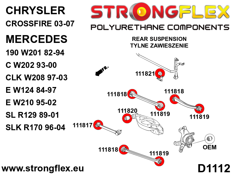 Full suspension bush kit SPORT - Image 4
