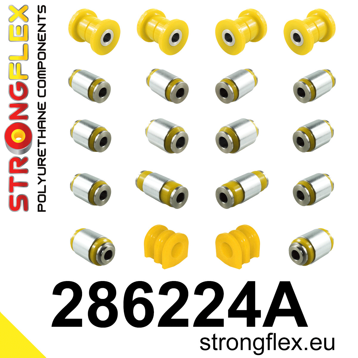 Rear suspension bush kit SPORT