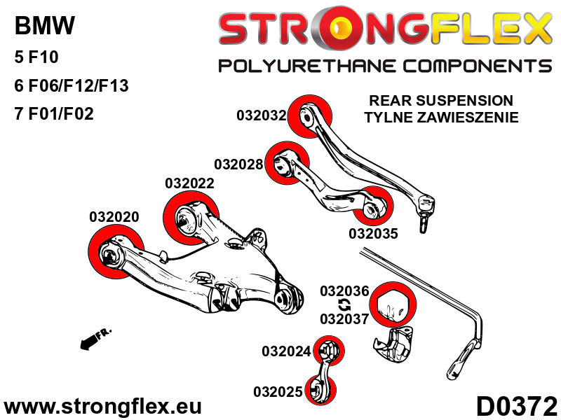 Rear rocker arm link – upper bush SPORT - Image 2