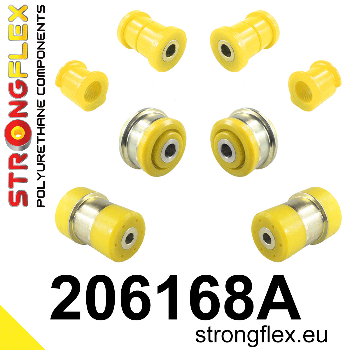 Front suspension and ream beam bush kit SPORT