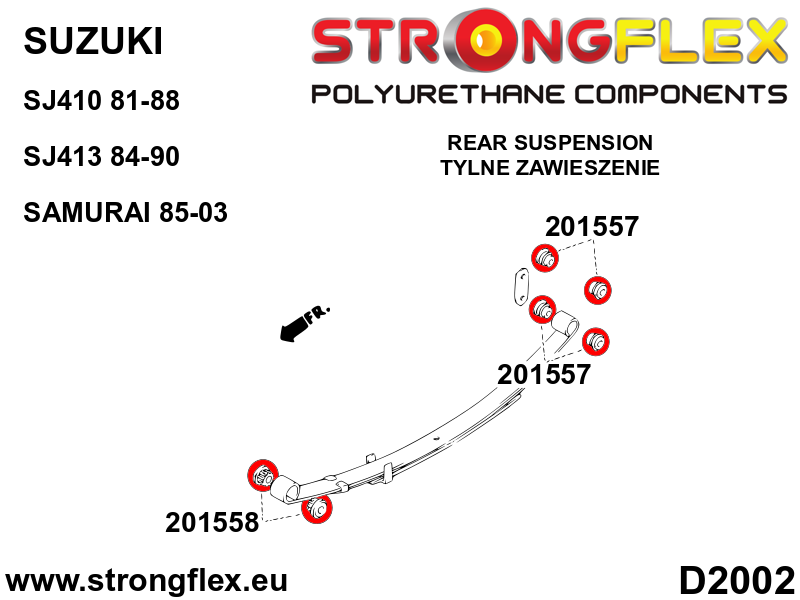 Front and rear suspension kit SPORT - Image 2