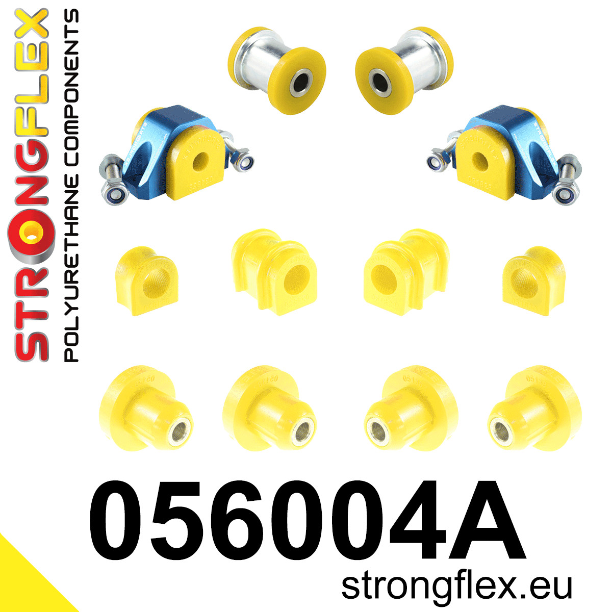 Front suspension and ream beam bush kit SPORT