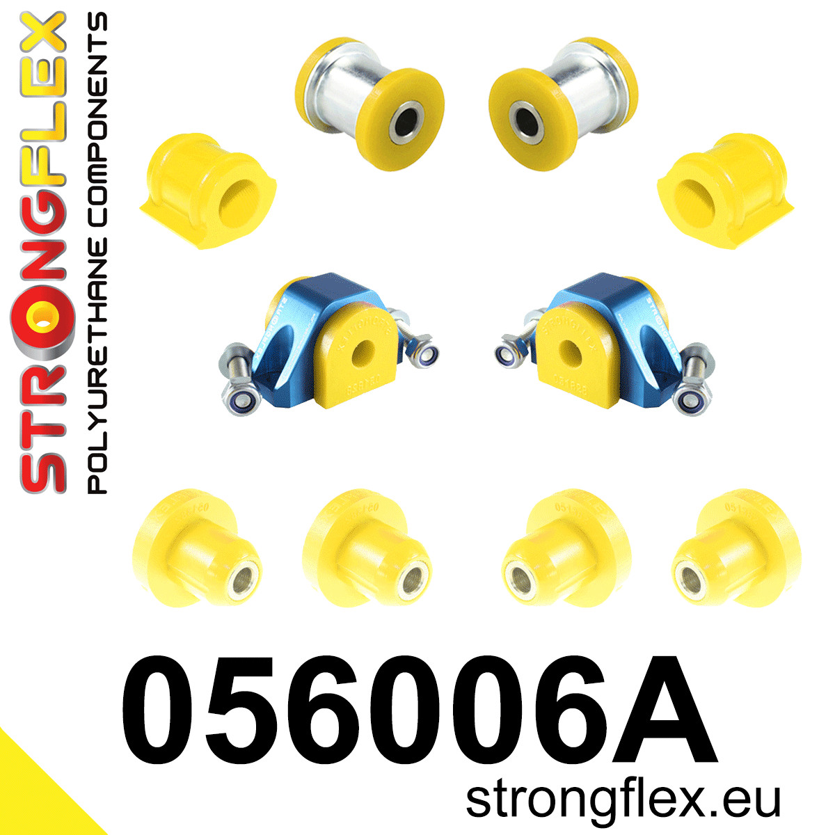 Front suspension and ream beam bush kit SPORT