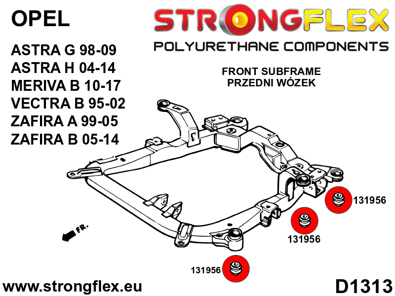 Full suspension polyurethane bush kit - Image 3