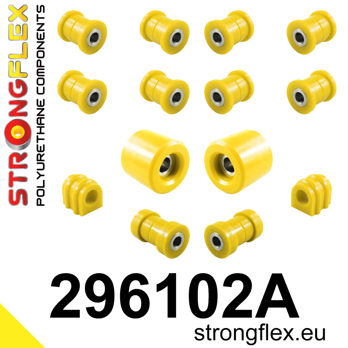 Rear suspension bush kit SPORT