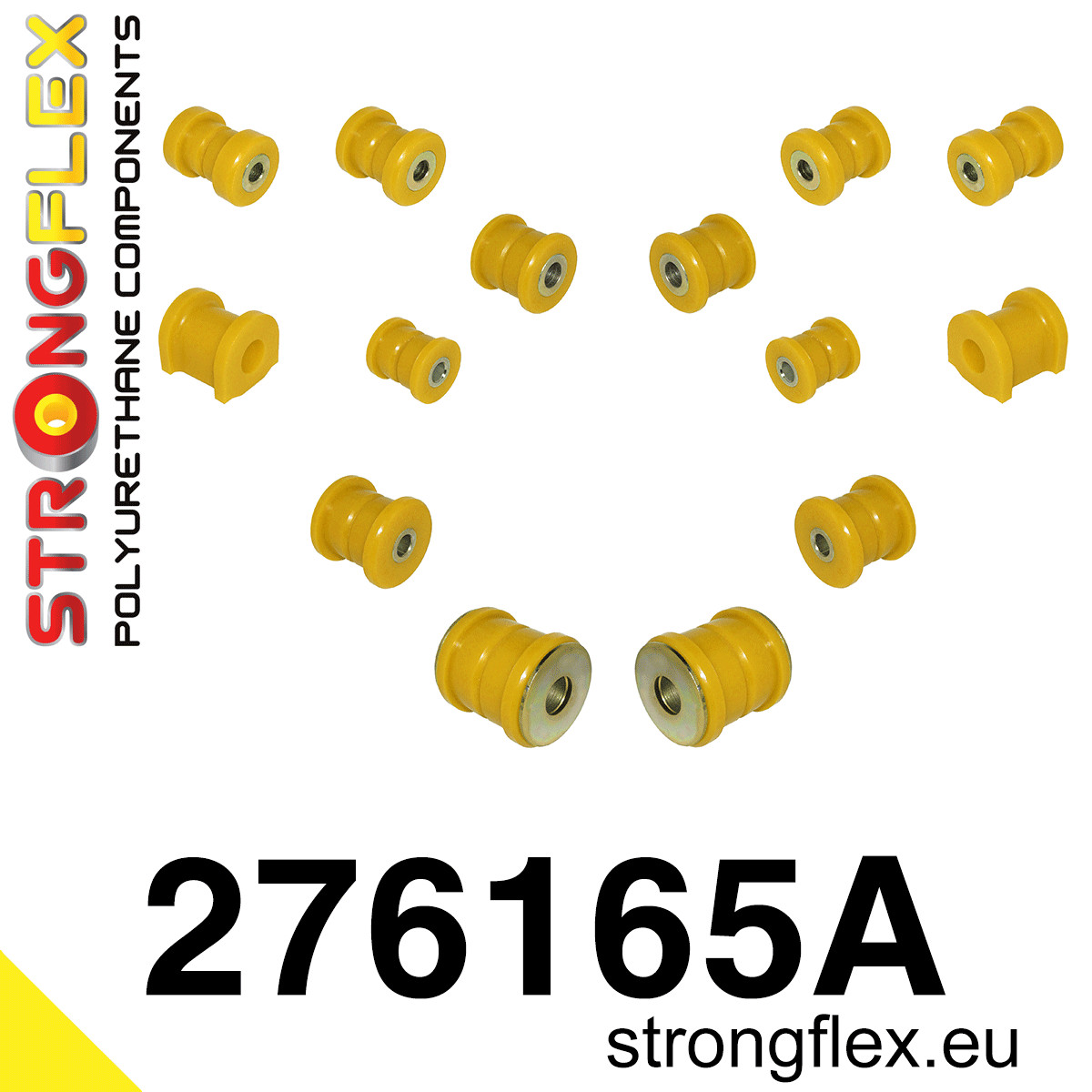 Rear suspension polyurethane bush kit SPORT