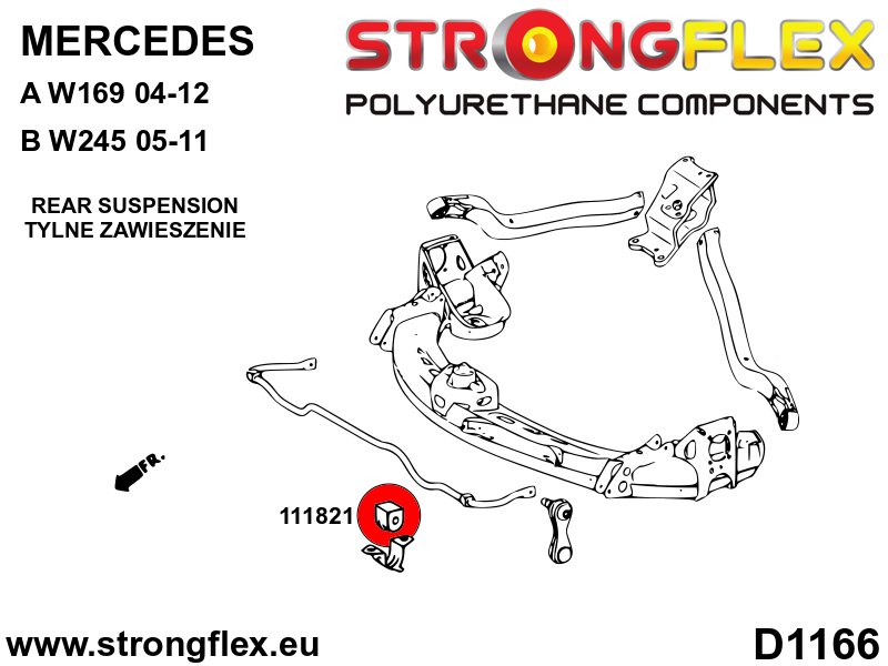 Rear anti roll bar bush SPORT - Image 4