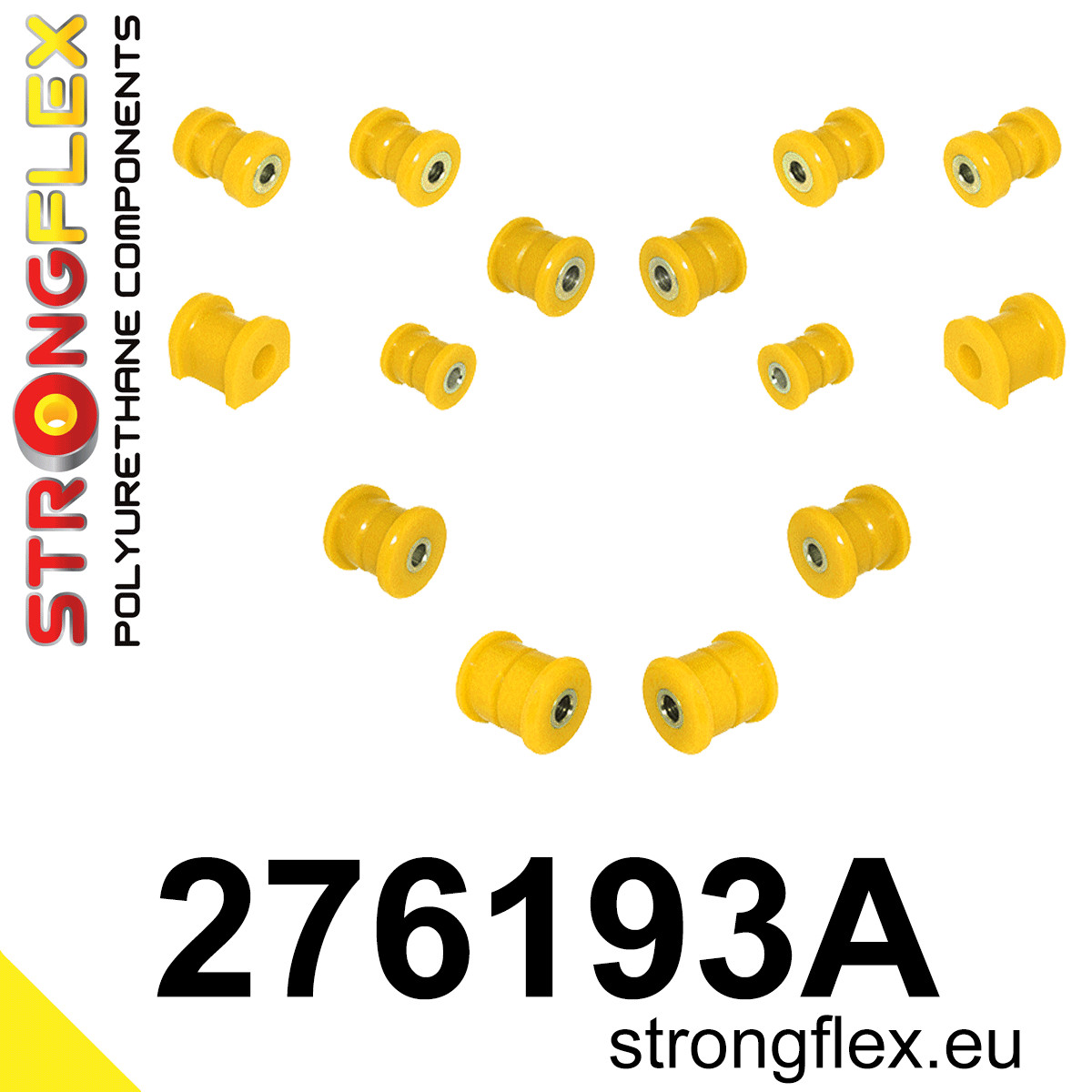 Rear suspension bush kit SPORT
