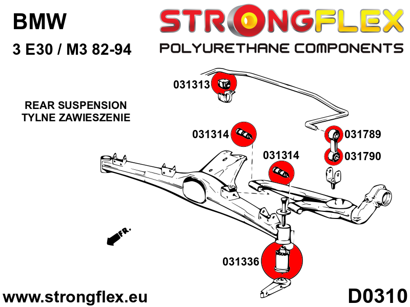 Full suspension bush kit SPORT - Image 6