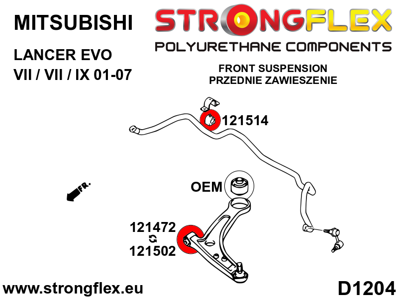 Full suspension bush kit - Image 2
