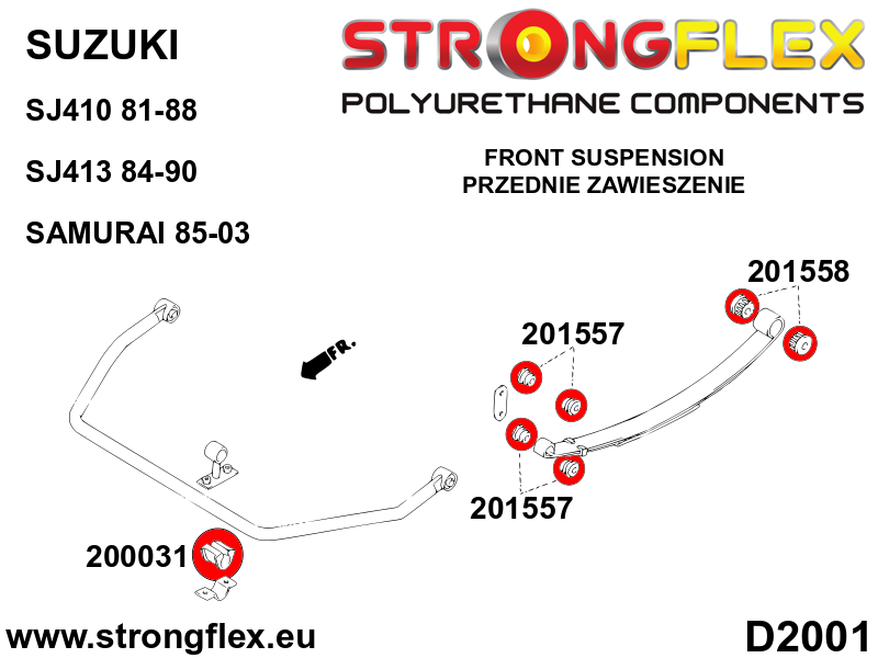 Front and rear suspension kit SPORT - Image 3