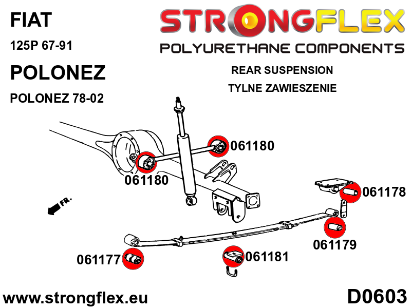 Full suspension bush kit SPORT - Image 2