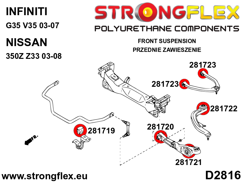 Full suspension bush kit SPORT - Image 2