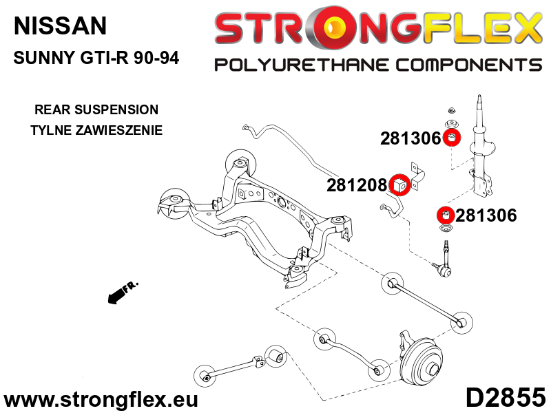 Anti roll bar link bush SPORT - Image 5