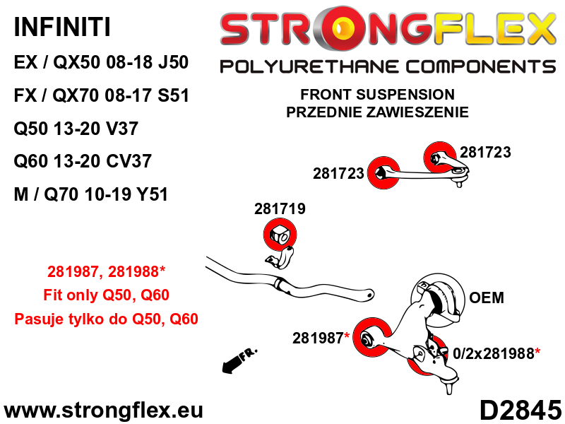 Full suspension bush kit - Image 2
