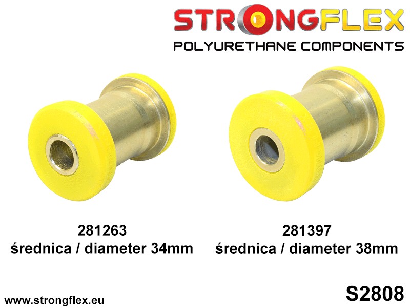 Front suspension bush kit SPORT - Image 5