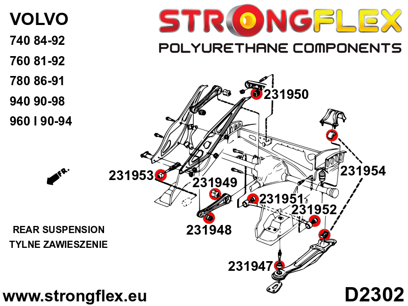 Rear torque rod – rear bush - Image 2