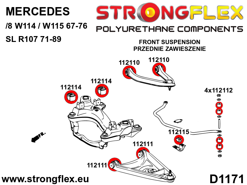 Front subframe bush SPORT - Image 2