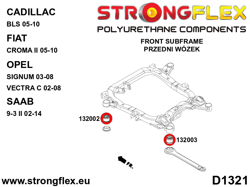 Full suspension polyurethane bush kit - Image 3